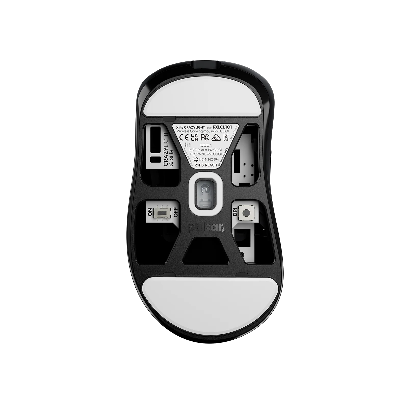 Xlite CrazyLight Mini Gaming Mouse - Official Pulsar Gaming Gears